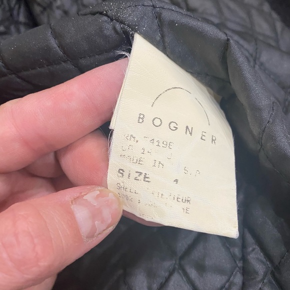 Bogner Fleece Embroidered Hooded Winter Jacket Size: Medium - Picture 11 of 16